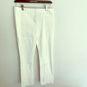 INC off white colored size 6 pants skinny stretch